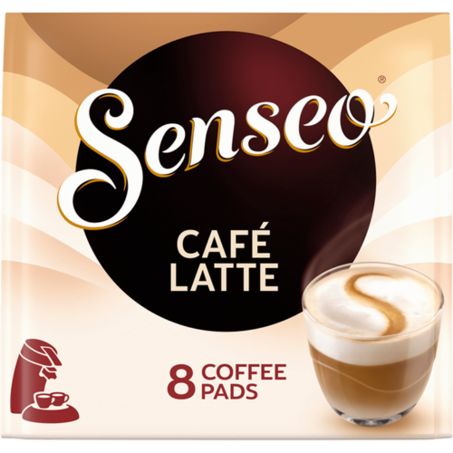 SENSEO PADS CAFFE LATTE 16ER 92G