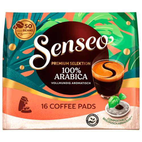 SENSEO PADS SELECTION 100% ARABICA 16ER 111G