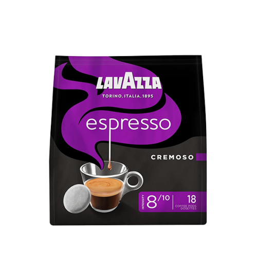 Lavazza_espresso_Cremoso_18_Kaffeepads_1035498265.png LAVAZZA PADS ESPRESSO CREMOSO 40G