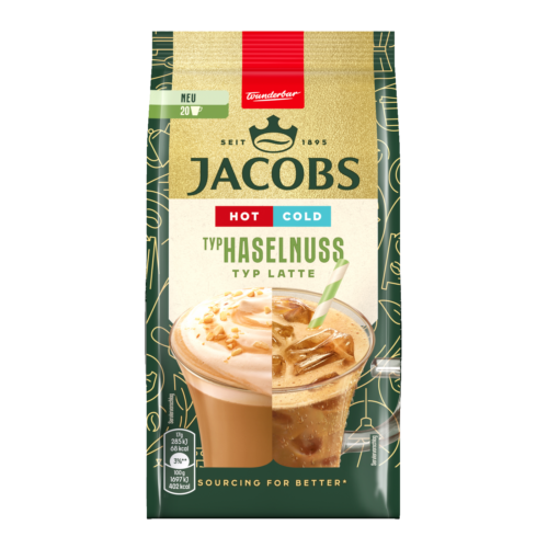 JACOBS HOT&COLD HASELNUSZ LATTE 340G