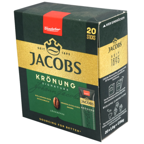 JACOBS STICKS KRONUNG TS 20X 36G