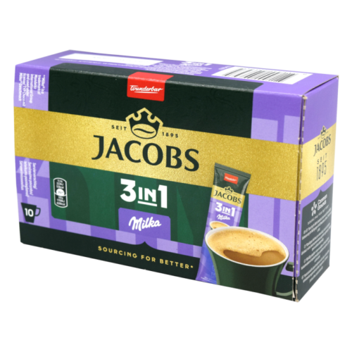 JACOBS STICKS MILKA 3 IN 1 124G