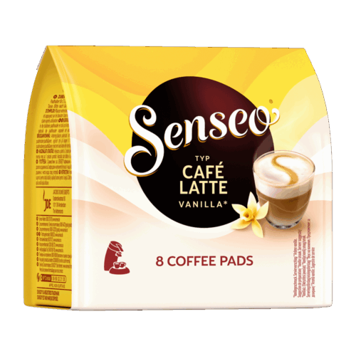 SENSEO PADS CAFFE LATTE VANILLE 16ER 92G